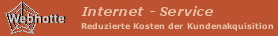 webhotte.de Internet - Service - Die reduzierten Kosten der Kundenakquisition.