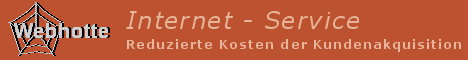 webhotte.de Internet - Service - Die reduzierten Kosten der Kundenakquisition.
